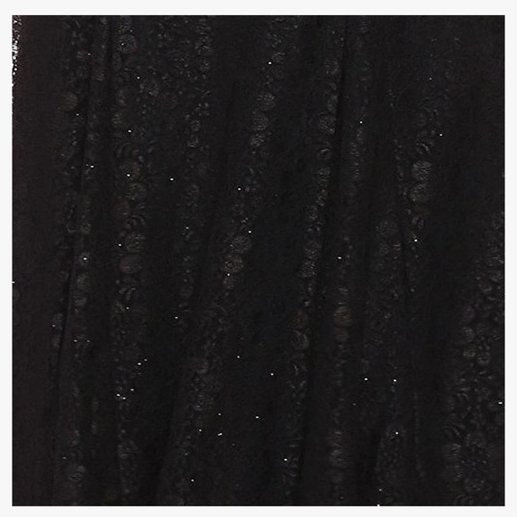 Evening gown/prom/mother of the bride,  black sequined dress. Size 12 - Picture 2 of 6